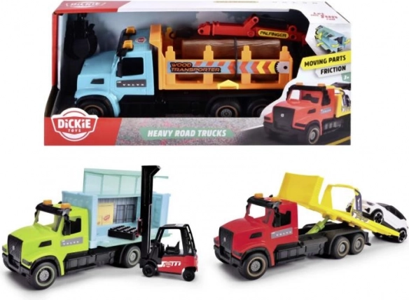 stads zware vrachtwagen VOLVO 22 cm – mix van 3 modellen