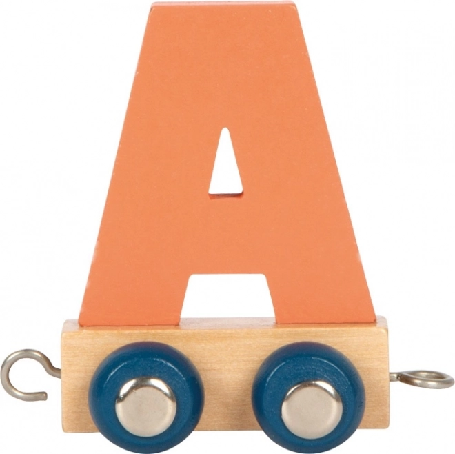 Poolse trein alfabet - letter A