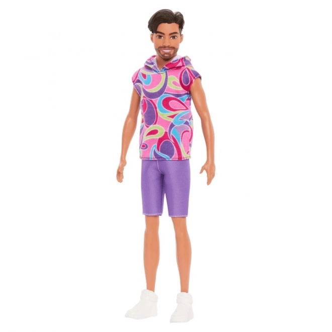 Barbie Model Ken - bontgekleurde outfit HRH26 TV