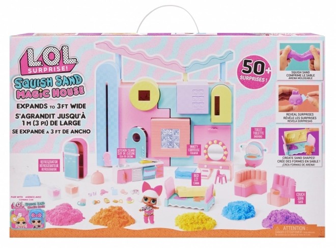 Poppenhuis - L.O.L. Kinetisch zand.