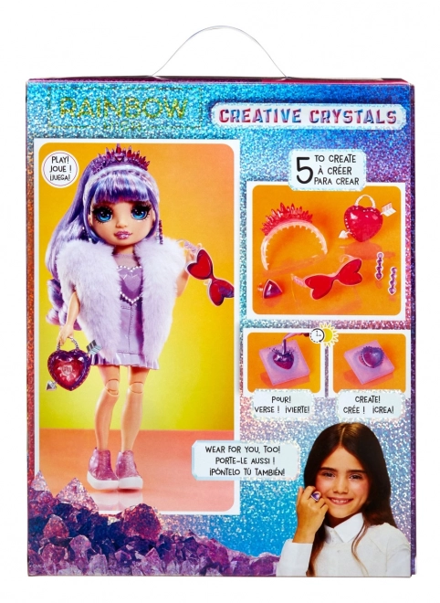 Rainbow High Creatieve Kristallen pop - Violet Willow