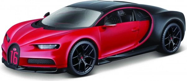 Bburago 1:32 BUGATTI CHIRON Sport rood metalen model