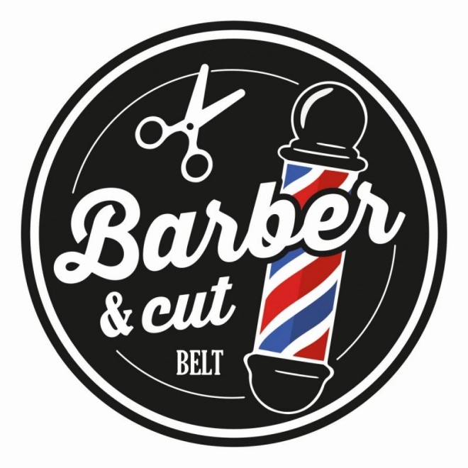 Barbier set voor scheren en knippen - riem