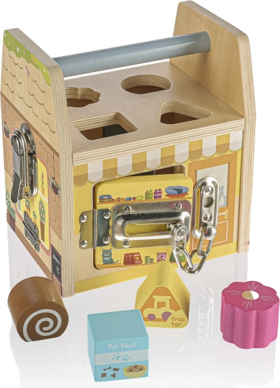 Houten montessori kubus, 2023