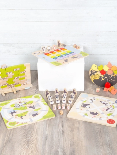 Houten balansspel voor kinderen - Small Foot 4 Vrienden