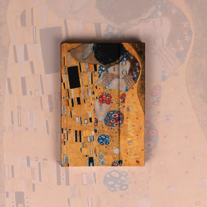 NOTIQUE Wekelijkse magnetische agenda Gustav Klimt 2025, 11 x 16 cm