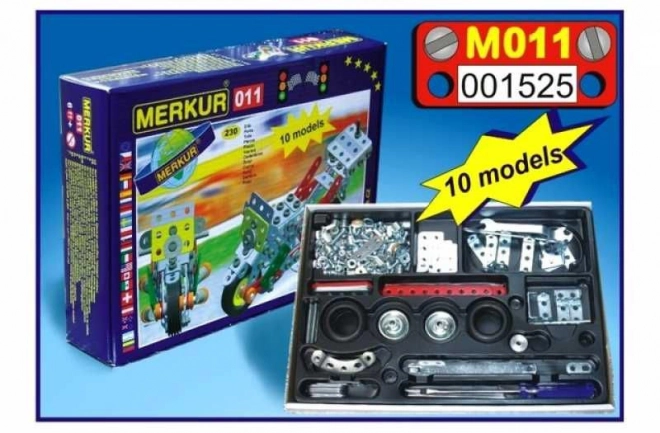 Merkur 011 Motorfiets - 222 onderdelen