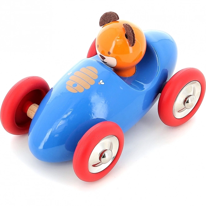 Vilac Raceautootje met beer