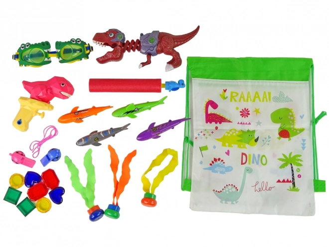 Duikset speelgoed Dinosaurus