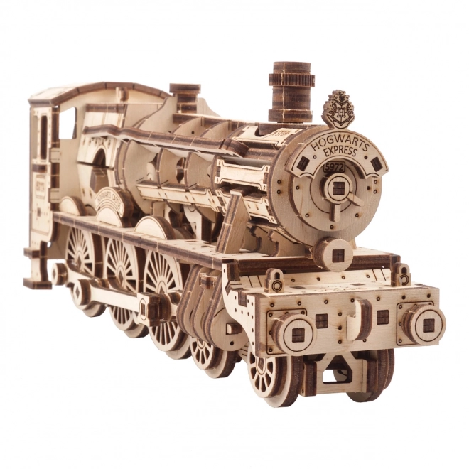 Ugears 3D houten mechanische puzzel Harry Potter Zweinstein Express