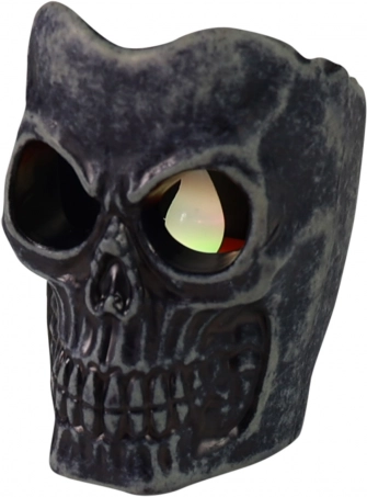 Halloween knipperend mini-lampje in de vorm van een schedel