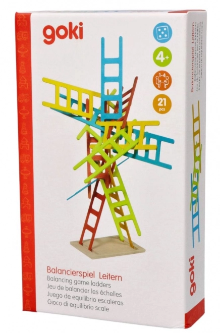 Balansspel houten ladders van Goki