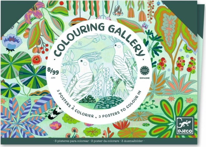 DJECO Kleurboek Galerie Wildernis