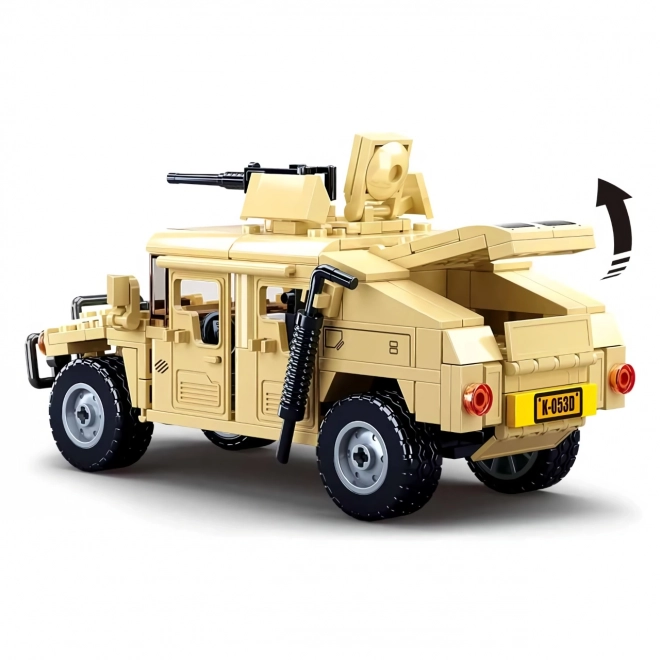 Sluban Leger Modelstenen M38-B0837 Hummer Gevechts Off-road