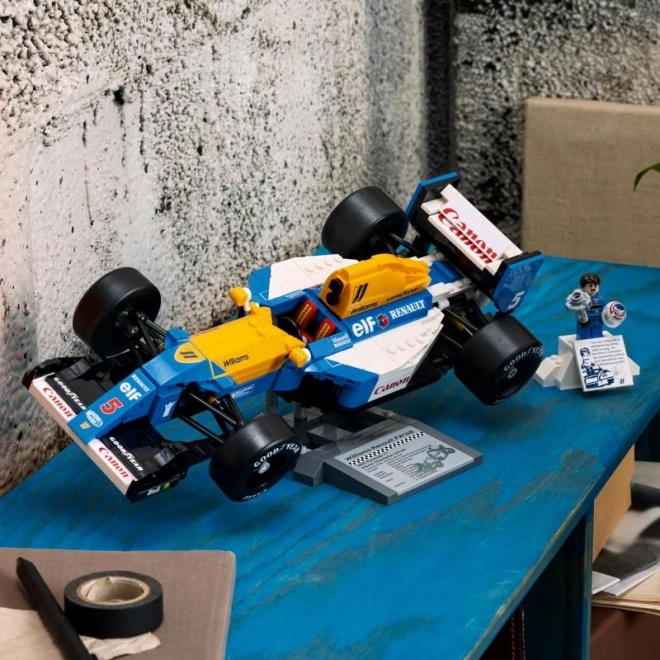 LEGO Icons 10353 Williams Racing FW14B met Nigel Mansell