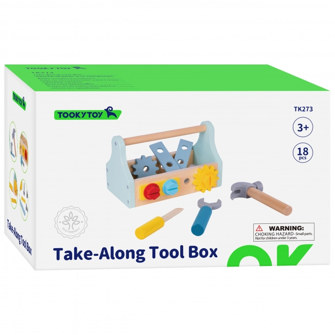 Houten gereedschapset Tooky Toy