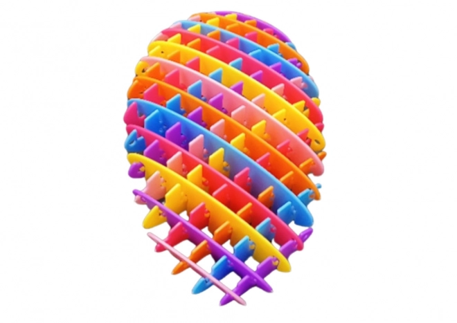 Regenboog antistress Elastisch sensorisch regenboogspeelgoed 10 cm