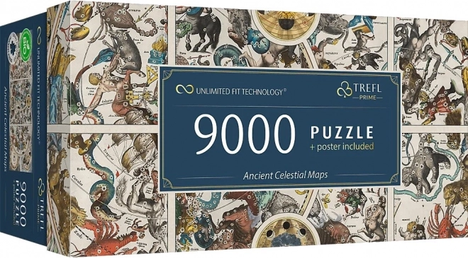 Puzzel 9000 stuks Ancient Celestial Maps