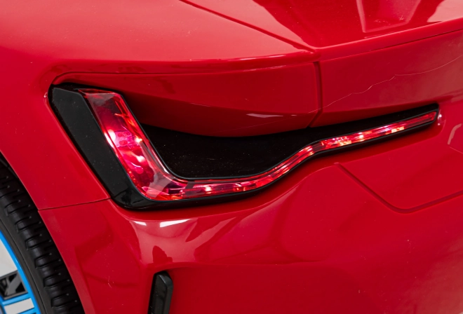 Kinderauto op batterij BMW i4 – Rood