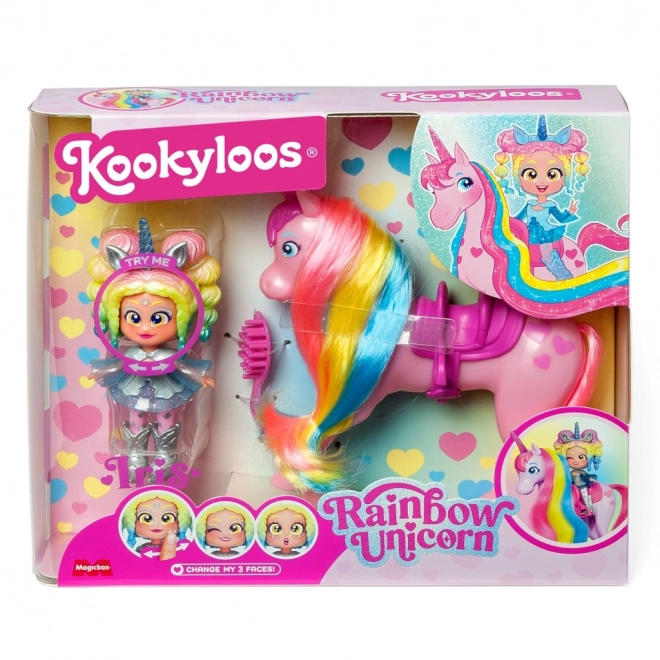 Panenka KookyLoos Rainbow Unicorn