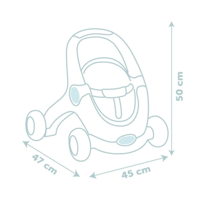 Smoby loopstoeltje 3 in 1 met pop