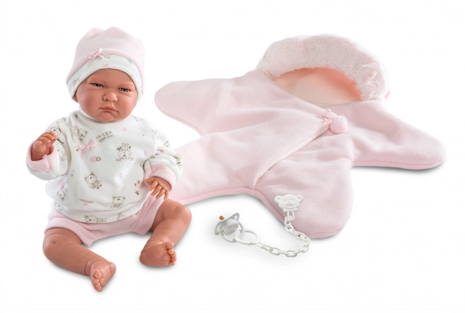 Llorens M740-38 kleding voor baby pop NEW BORN maat 40-42 cm