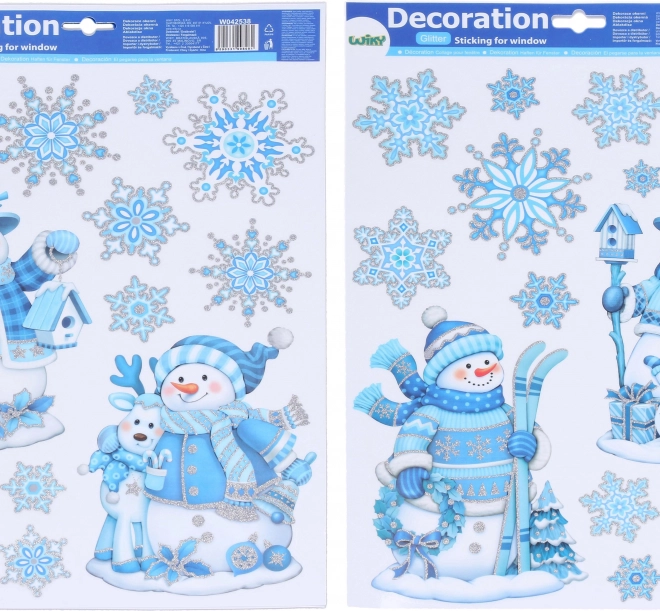 Raam kerstdecoratie 41 × 29 cm