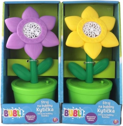 Bellenblaas Bloemen Paars