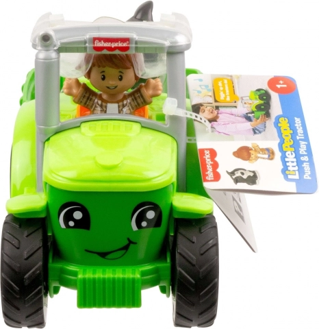 Interactieve muzikale tractor LITTLE PEOPLE met figuurtjes