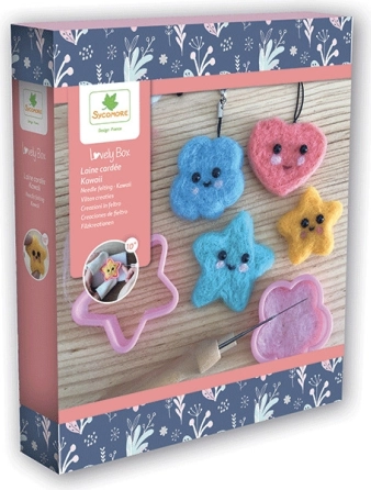 Lovely Box viltset Kawaii – creatieve set voor het maken van hangers