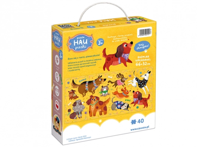 CzuCzu Puzzel Hau Piesci, 40 stuks