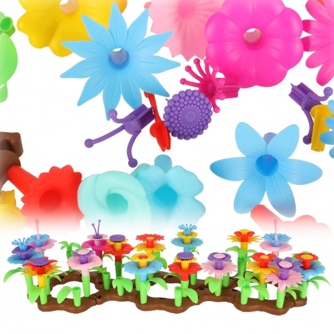 Creatieve blokken Bloementuin