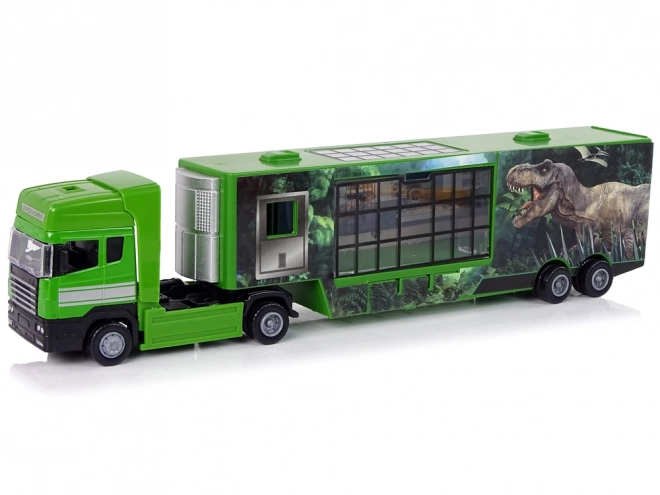 Grote dinosaurus transporter Auto Metaal