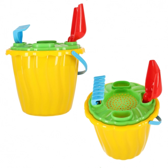 MARIOINEX Emmer voor zand met accessoires schop voor zeilboot