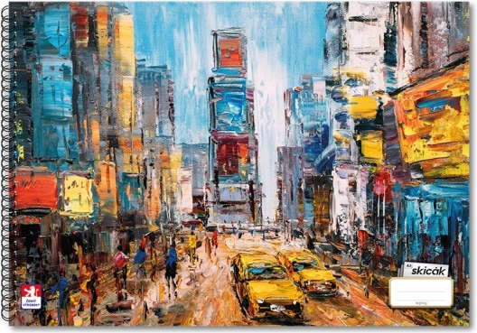 Schetsboek A3 New York - 40 vellen, 190 g
