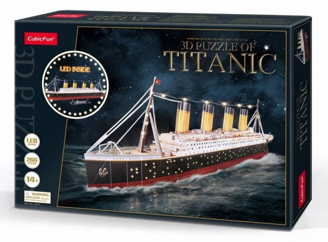 3D LED Puzzel Titanic