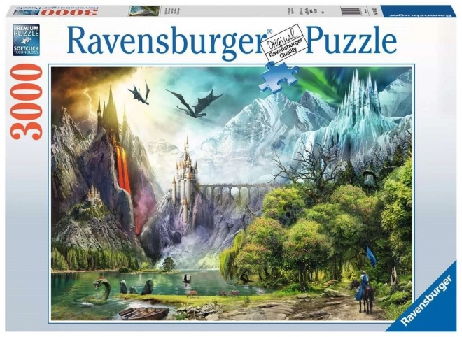 Puzzel Ravensburger Reign of Dragons 3000 stukjes