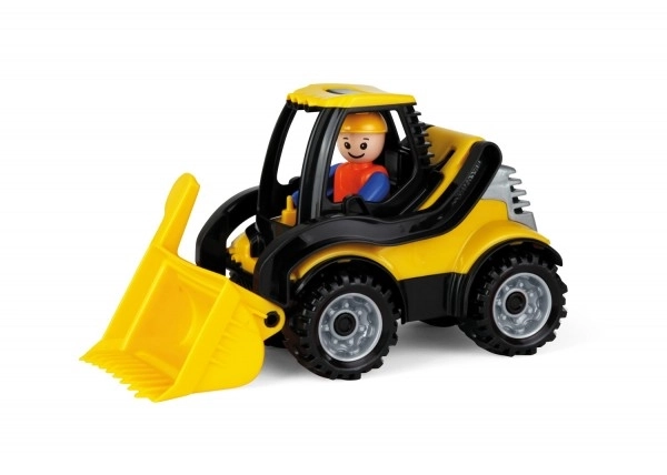 Auto Truckies laadschop kunststof 20cm met figuur in doos 24m+