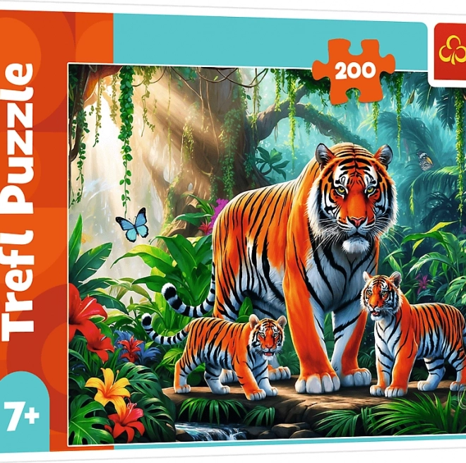 Puzzel Tijgergewoontes 200 stukjes