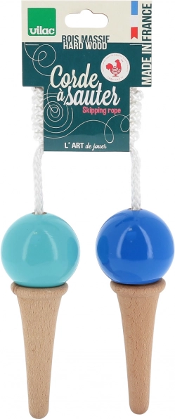Springtouw ijsje blauw – VILAC