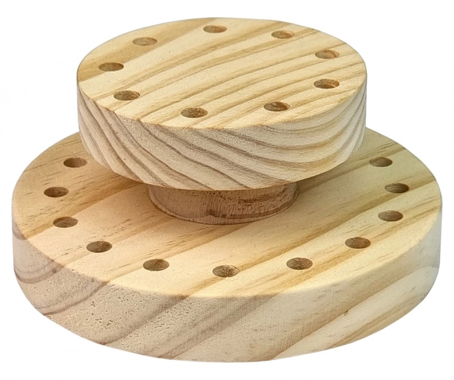 Houten display voor potloden van 2Kids Toys