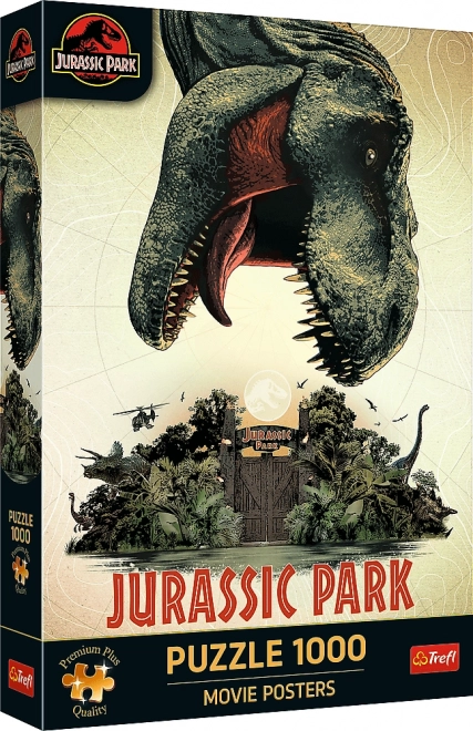 TREFL Puzzel Premium Plus Jurassic Park: Filmposter 1000 Delen