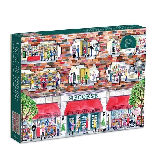 Galison Puzzel Boekwinkel 1000 Stukjes