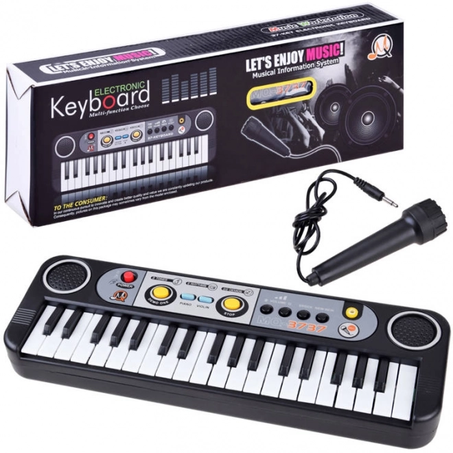 Kindersynthetisator met microfoon