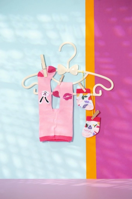 BABY born Panty's en sokken, 2 soorten, 43 cm