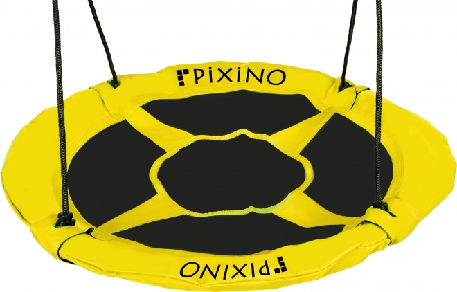 PIXINO Schommelring Ooievaarsnest (diameter 100cm) geel