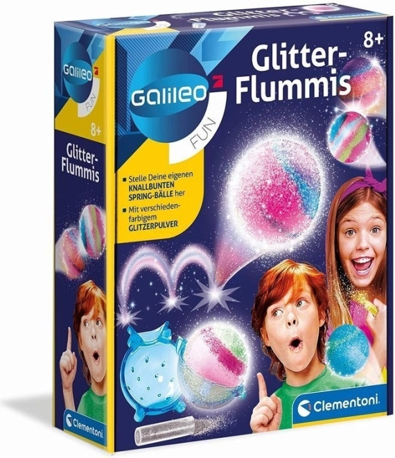 Clementoni mini laboratorium – gekke glinsterende stuiterballen (CZ)