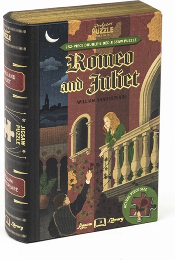 Dubbelzijdige puzzel Professor Puzzle Romeo en Julia