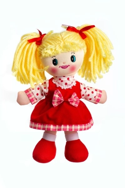 Tsjechische zingende stoffen pop Lucinka - 30 cm