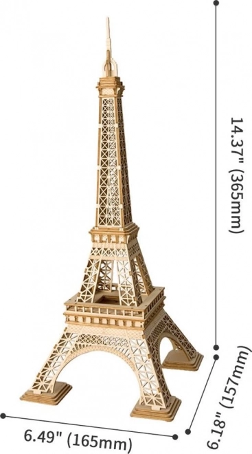 Eiffeltoren - 3D houten bouwpakket